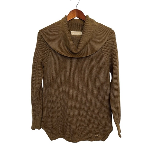 Micheal Kors olive green oversized sweater knit size XS - Picture 1 of 6